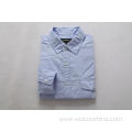 Solid Color Pure Cotton Double Pockets Shirts